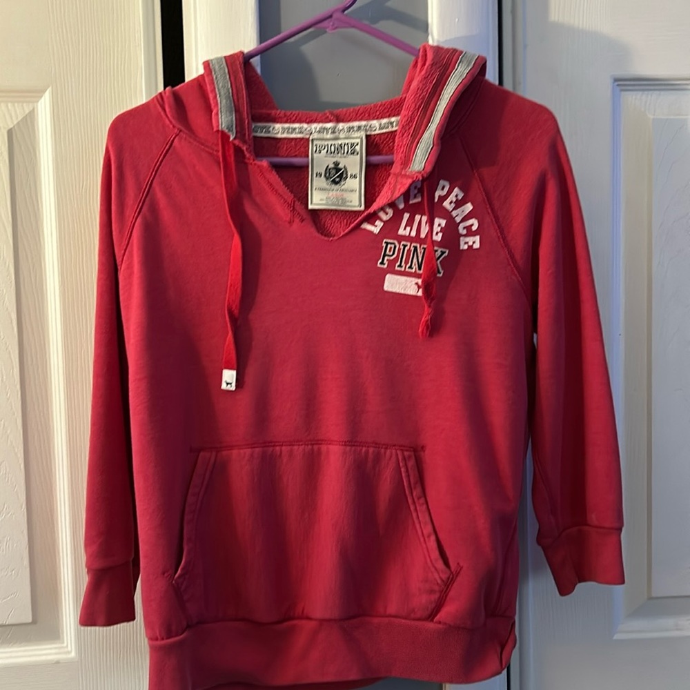 Vintage Victoria secret pink hoodie